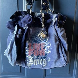 Live for Juicy Y2K vintage blue